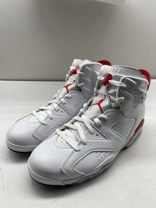 Talla 11.5 - Jordan 6 Blanco y Rojo Universitario 2022 - Imagen 1 de 9