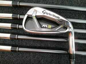Taylormade M2 2017 Iron SET #5-pw 6pc Steel REAX 65 Flex:R Regular - Picture 1 of 7