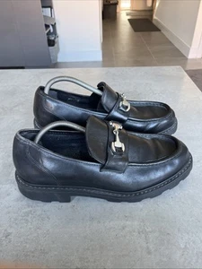 Clarks loafer mens Black UK11 - Picture 1 of 8