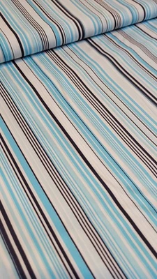 Meterware Gabardine-Stoff Gestreift 1,40 Br - Bild 1 von 2