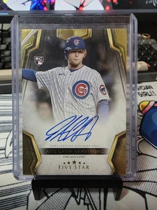 2024 Topps Five Star Pete Crow-Armstrong RC Rookie Auto #FSA-PC Cubs - Imagen 1 de 2