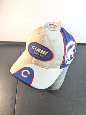 Vintage Chicago Cubs Baseball Hat Cap Adjustable MLB Genuine Merchandise NOS NWT - Image 1 of 4
