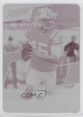 2018 Panini Prestige Printing Plate Magenta 1/1 Josh McCown #61 0c3 - Image 1 of 3