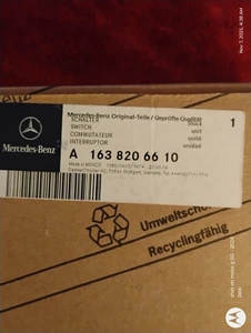 Front Left Master Power Window Door Switch for 98-2003 Mercedes Benz ML320 ML430 - Picture 1 of 6