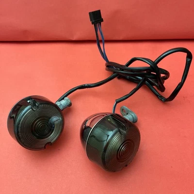 1996 - 2003 Harley Sportster XL883C  1200 Front Turn Signals Harley Wings Visor - Image 1 of 4