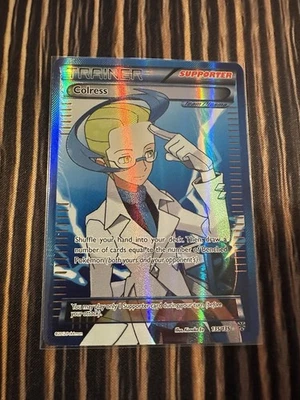 Pokémon TCG Colress Black & White 135/135 Holo Full Art Ultra Rare - NM - Image 1 of 2