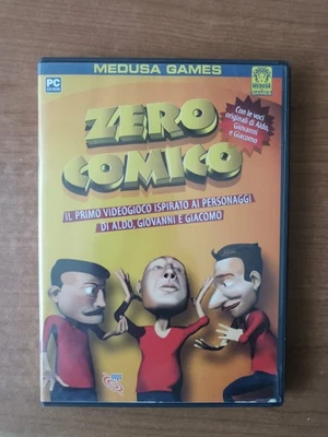 ZERO COMICO PC Medusa Games Aldo, Giovanni, Giacomo VERSIONE UFFICIALE - Immagine 1 di 3