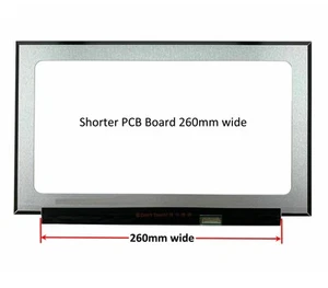 For Durabook S15  15.6" 1920 x 1080 FHD LCD Display Screen 30 Pins 260mm PCB - Bild 1 von 3