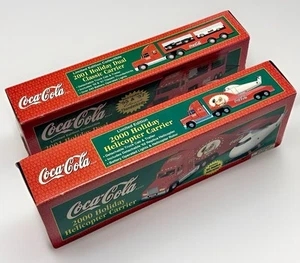 Coca-Cola 2000/01 Holiday ’62 Heli & Dual Classic Carrier (L.E.) Set – NEW (NIB) - Picture 1 of 12