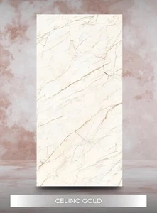 Joblot Porcelain Tile : Celino Gold, Matt Carving, 600x1200 - Picture 1 of 2