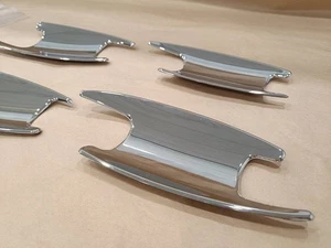 For Mercedes '15-'20 X253 C253 GLC & C292 GLE & W205 '14-on Door Chrome Shells - Picture 1 of 5