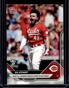 2025 Topps Now #644 Sal Stewart Base Card (Quantity) RC Rookie - Bild 1 von 2