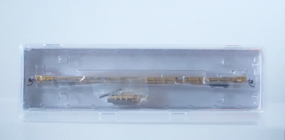 NOS BLMA Models PTTX 601809 N Scale 89' Flat Train Car - 13025 - Image 1 of 4