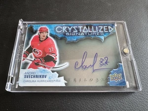 Andrei Svechnikov 2022-2023 UD Trilogy #C-AS Crystallized Signatures Auto Plexi - Imagen 1 de 1