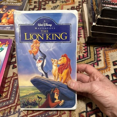 The Lion King VHS 1999 A Walt Disney’s Masterpiece Collection Clamshell Case - Image 1 of 4