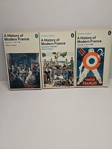 A History Of Modern France Volumes 1, 2 & 3 paperback by Alfred Cobban, Pelican - Picture 1 of 22