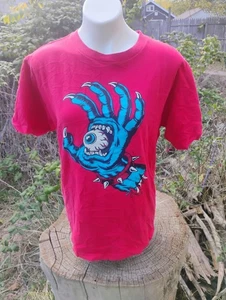 Camiseta Hell Cat Punks Screaming Hand Rock De Colección Rara Talla Grande No Muerta Original - Imagen 1 de 4