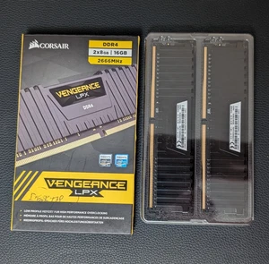 16 GB Corsair Vengeance LPX DDR4 Memory (2X8 GB) 2666 Mhz, perfect condition - Picture 1 of 2