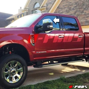 Ford F250/F350 2017 2018 2019 2021 cubierta espejo de remolque superior cromada - Imagen 1 de 9