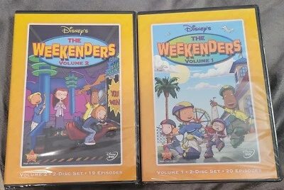 Brand New Disney's The Weekenders Vol 1 and 2 (DVD, 2013) Movie Club Exclusive - Image 1 of 2