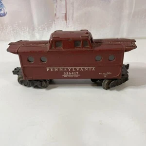 Vintage Lionel O Gauge Pennsylvania 536417 New York Zone Caboose - Picture 1 of 10
