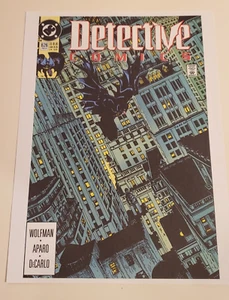 DC MINI POSTER COMIC BOOK COVER ART BATMAN DETECTIVE COMICS #626 10.25"X14" - Picture 1 of 2