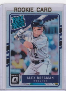 Alex Bregman Houston Astros RATED ROOKIE CARD Donruss Optic HOLO PRIZM Insert RC - Bild 1 von 2