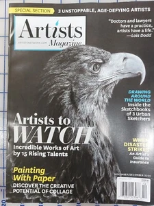 Artists Magazine  November/December  2022  Artists to Watch NEW M30 - Picture 1 of 2
