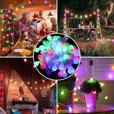 Luci natalizie catena luminosa multicolor per decorazioni natalizi interni natal