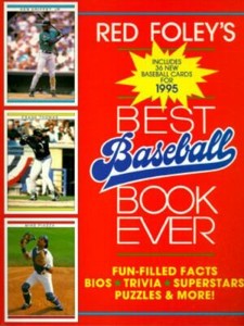 RED FOLEY'S BEST BASEBALL BOOK EVER 1996  paperback Used - Like New