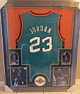 michael jordan signed jersey ebay