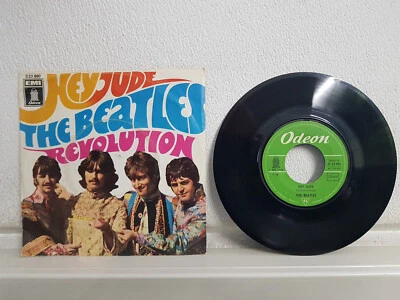 The Beatles - Hey Jude / Revolution 1968 Single 7“ LP Let it be Yellow Submarine - Bild 1 von 2