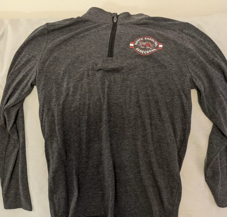 South Carolina Gamecocks Champion 1/4 Zip Long Sleeve Shirt-Youth Med(7-8)-NWT - Image 1 of 1