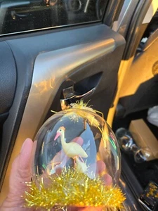 ANTHROPOLOGIE Stork delivery Christmas ornament - Picture 1 of 6