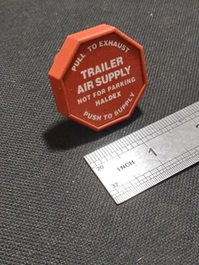 NOS GENUINE HALDEX KN20025 ONE REPLACEMENT HAND PUSH TRAILER AIR SUPPLY BUTTON   - Picture 1 of 13
