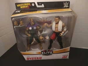 Mattel WWE Elite Wrestlemania 35 Samoa Joe Rey Mysterio confezione da due MOC sigillato - Foto 1 di 11