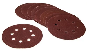 WEN 6305SP240 240-Grit Hook-and-Loop 5-Inch Sandpaper Sanding Discs, 10 Pack - Picture 1 of 1