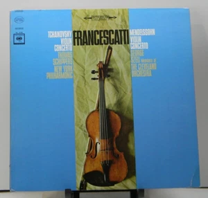 Francescatti - Tchaikovsky/Mendelssohn Violin Concerto Columbia MS 6758 EX/EX LP - Picture 1 of 4