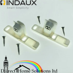 1 par de soportes de fijación delanteros Indaux Supra 54 (blancos) con tornillos de fijación - Imagen 1 de 10