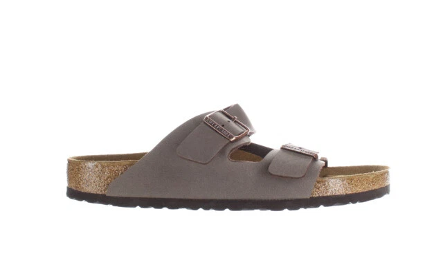 Birkenstock Arizona Birkibuc Sandal for Men, Size 13 - Mocha