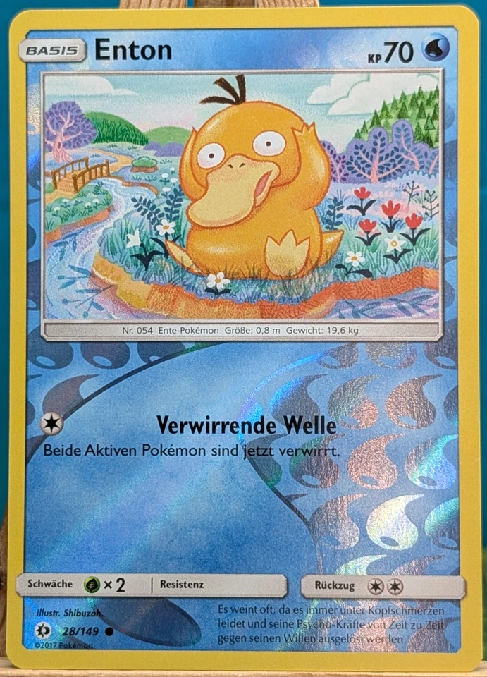 POKEMON - Sonne & Mond - Enton - 28/149 - REVERSE HOLO - deutsch - Bild 1 von 1