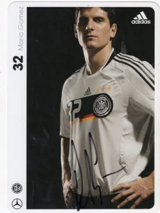 Mario Gomez - DFB 2008 - original signierte DFB Autogrammkarte - Picture 1 of 1