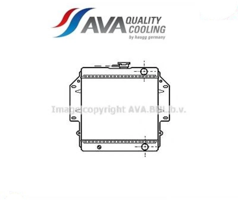 SZA2012 Radiatore, Raffreddamento motore (AVA) - Immagine 1 di 1