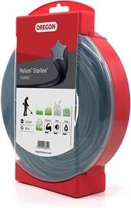 OREGON NYLIUM STARLINE 3 mm x 60 metres Strimmer brushcutter strong line 104884 - Picture 1 of 5