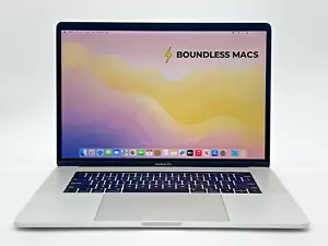 15" MacBook Pro 2019 srebrny 2.3 i9 32GB 512GB SSD 560X Sequoia + dobry + gwarancja - Zdjęcie 1 z 14