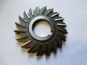 F&D HSS Straight Tooth Side Milling Cutter-3 1/2" Dia x 1/4" Wide x 1 1/4" Hole - Picture 1 of 4