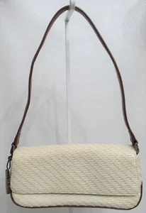 Bolso de hombro vintage de paja sintética Liz Claiborne - Imagen 1 de 13