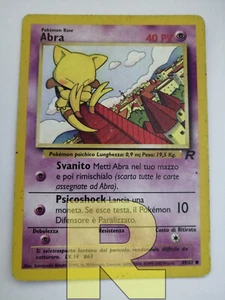 Abra ® Rocket 49/82 ® Comune ® Pokemon ® Italiano ® Good - Picture 1 of 4