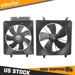 Radiator Cooling Fan and A/C Condenser Cooling Fan For 2002-2006 Honda CR-V O8W9 - Bild 1 von 8
