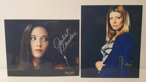 BUFFY / ANGEL : AMBER BENSON - TARA MACLAY, JULIET LANDAU - DRUSILLA AUTOGRAPHS Cover